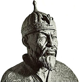 Скульптурный портрет Тимура, сделанный антропологом М. Герасимовым []