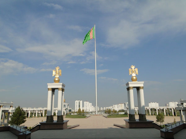 Флаг Туркменистана [Долгий В,]