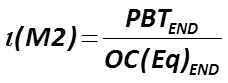 The indicator ζ (2) is calculated by the formula  [Alexander Shemetev]