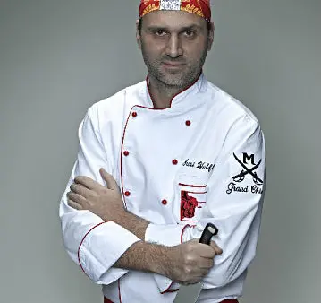 A person in a chef