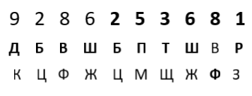  []